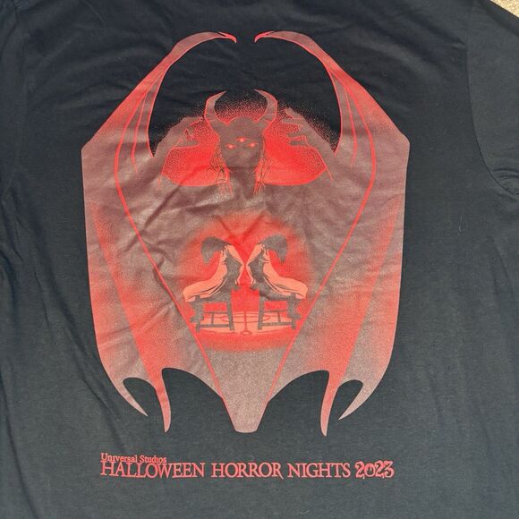 2023 Universal Studios Halloween Horror Nights The Exorcist Believer Shirt L - Picture 5 of 5